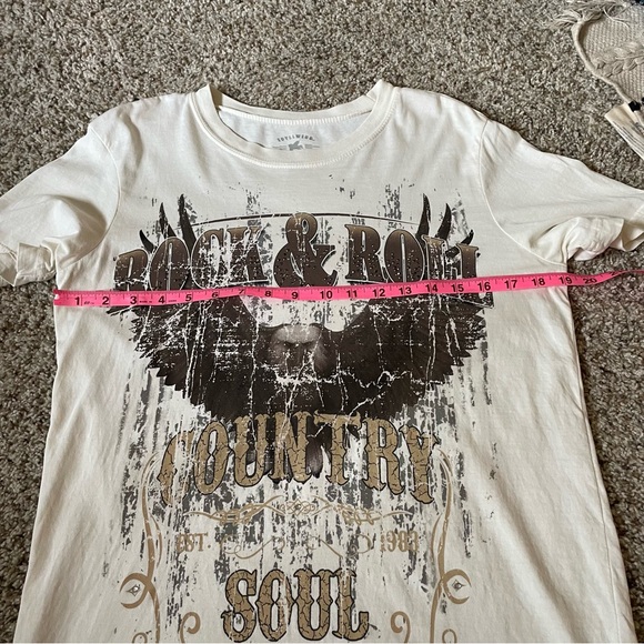 IDYLLWIND MIRANDA LAMBERT WOMEN'S ROCK & ROLL COUNTRY SOUL GRAPHIC TEE XS - Picture 7 of 9